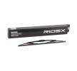 Buy 12755397 RIDEX 298W0137 Windscreen wipers 2024 for RENAULT TWIZY online
