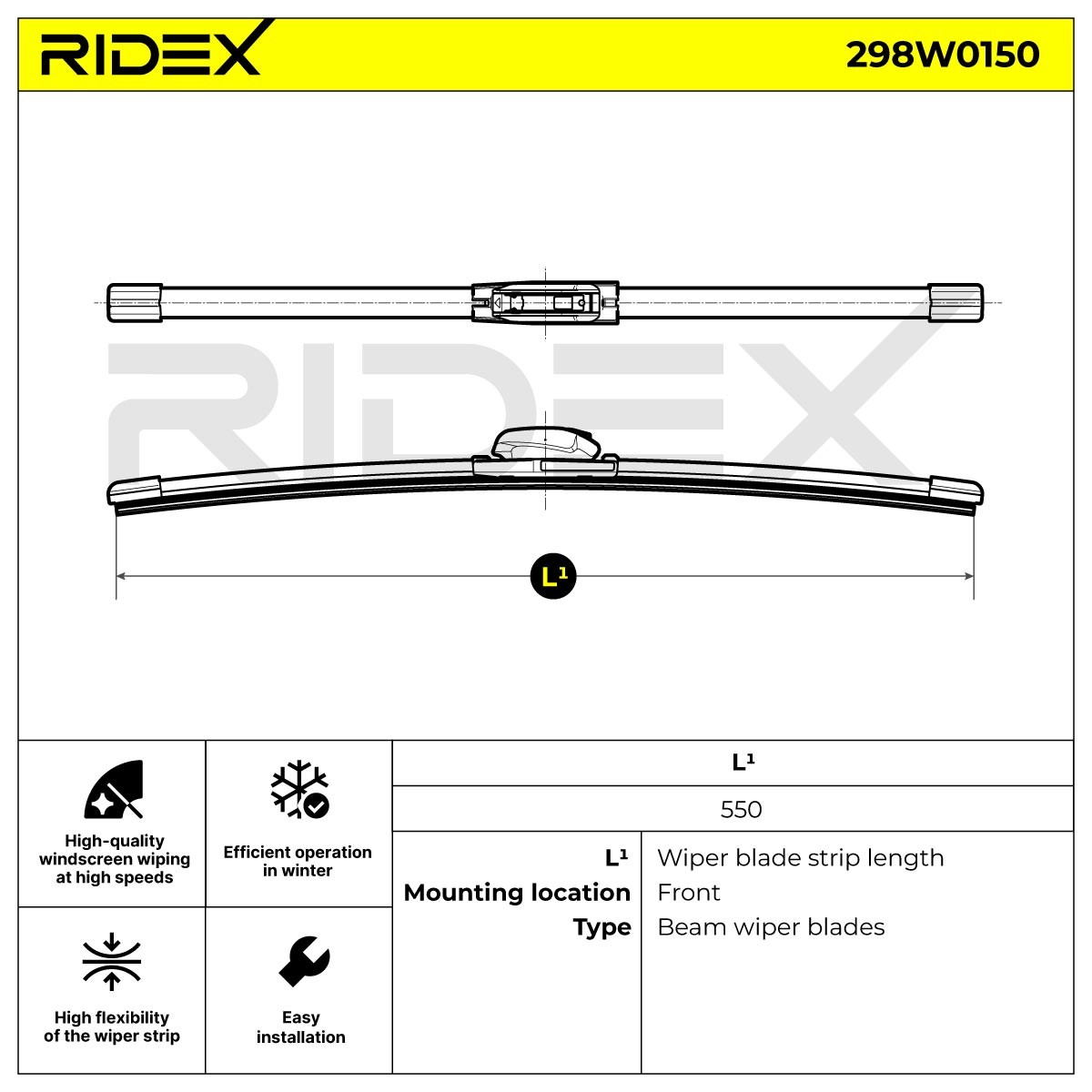 298W0150 RIDEX od výrobce až - %!