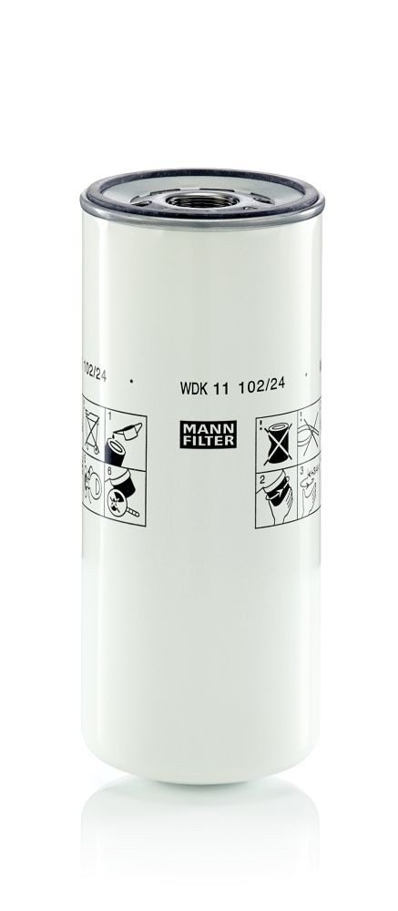 MANN-FILTER  WDK 11 102/24 Filtro carburante Alt.: 262mm