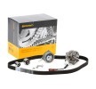 SKODA RAPID 2015 Timing belt kit with water pump CONTITECH CT1168WP1 purchase