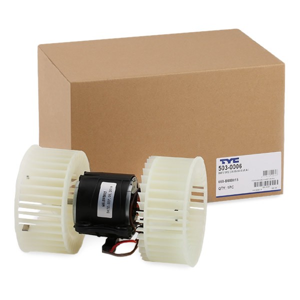 TYC Pulseur d'Air 503-0006 Pulseur De Chauffage,Pulseur d'air habitacle BMW,5 E39,X5 E53,5 Touring E