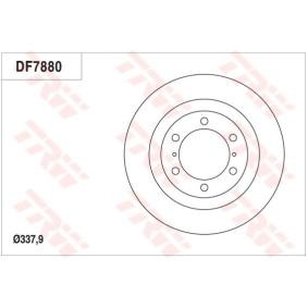 Disco freno 43512-60191 TRW DF7880S OPEL, TOYOTA, LEXUS, RENAULT TRUCKS, WIESMANN