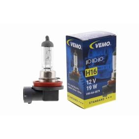 Bulb, fog light H16, PGJ 19-3, 19W, 12V, Original VEMO Quality V99-84-0079 VAUXHALL Vivaro Platform / Chassis (X82)