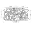 OEM Вентилатор за охлаждане на двигателя DIEDERICHS DCL1298