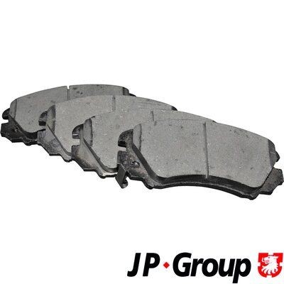 JP GROUP  3563600210 Bremsbelagsatz Breite: 131,5mm, Höhe: 60,3mm, Dicke/Stärke: 16,9mm