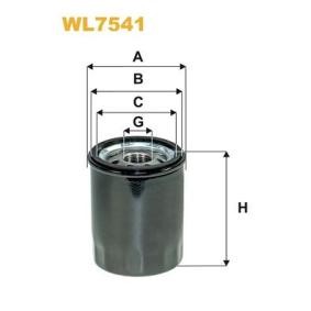 Olejový filtr 15208AA160 WIX FILTERS WL7541 TOYOTA, NISSAN, SUBARU