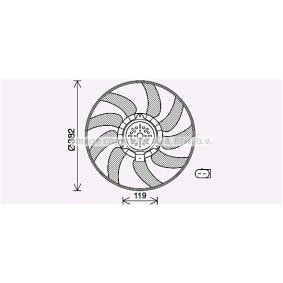 Вентилатор за охлаждане на двигателя Артикул № AI7519 370,00 BGN