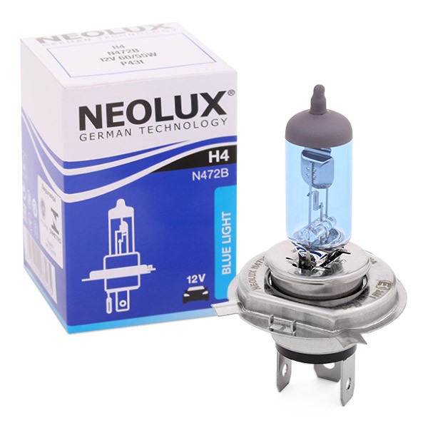 NEOLUX® Ampoule, projecteur longue portée N472B FIAT,LANCIA,RENAULT,GRANDE PUNTO 199,PANDA 169,PUNTO