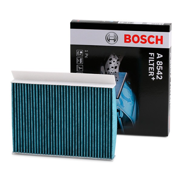 BOSCH Filtre d'Habitacle 0 986 628 542 Filtre à Pollen,Filtre De Climatisation FIAT,JEEP,500L,500X,R