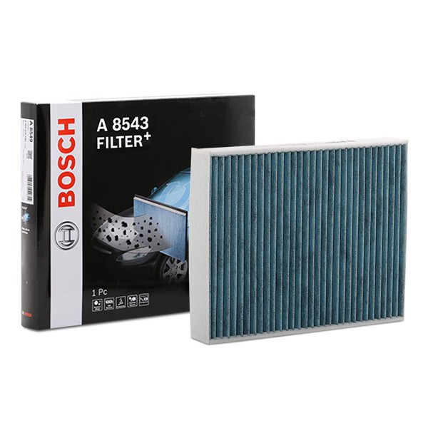 BOSCH Filtre d'Habitacle 0 986 628 543 Filtre à Pollen,Filtre De Climatisation BMW,1 F20,3 F30, F35,