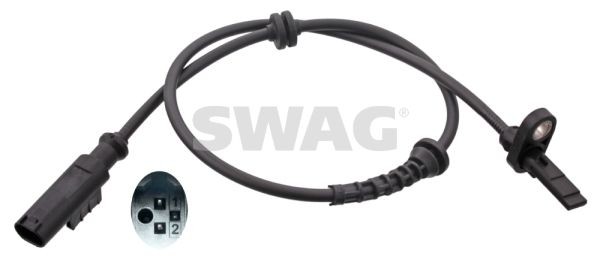 SWAG  40 10 0988 ABS-Sensor Länge: 655mm