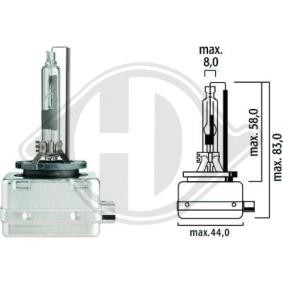 Gloeilamp, koplamp D3R (gasontladingslamp), PK32d-6, 42V, 35W LID10007