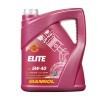 Automobilové oleje FIAT - MN7903-5 MANNOL ELITE 5W-40, Obsah: 5l, Syntetický olej