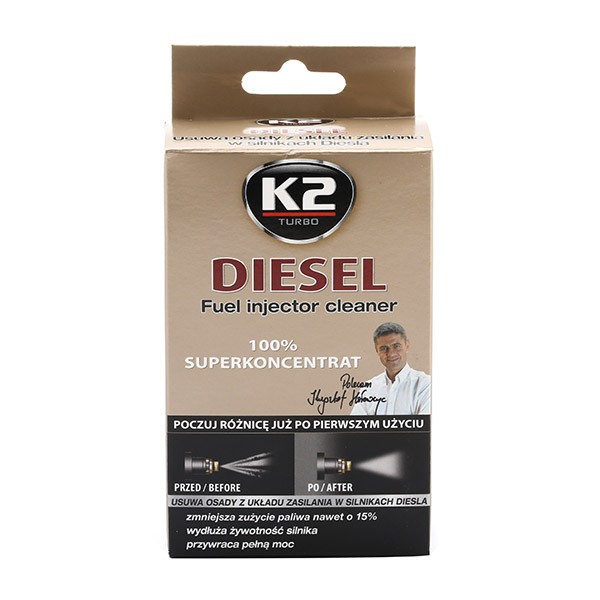 Detergente, Impianto iniezione diesel K2 T312 conoscenze specialistiche