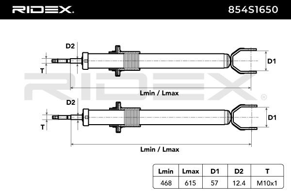 854S1650 RIDEX od výrobce až - %!
