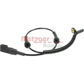 ABS-Sensor 2T142-B372-AB METZGER 0900893 FORD, FORD USA