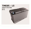 OEM Batterie L5 AGM ED IPSA TME95