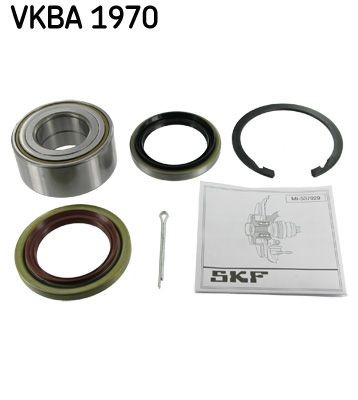 SKF  VKBA 1970 Комплект колесен лагер Ø: 80mm, вътрешен диаметър: 40mm