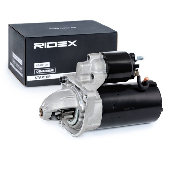 Image of RIDEX Motorino di avviamento Rendimento in fase d'avviamento: 2KW 2S0010 Motorino d'avviamento,Motorino avviamento OPEL,FIAT,SUZUKI,ZAFIRA B (A05)