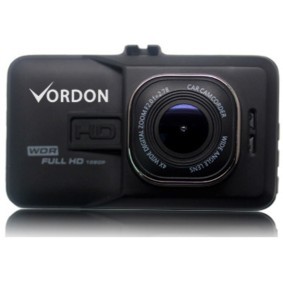VORDON Dash cam con batteria ricaricabile DVR-140 3 Inch, 1920x1080, Angolo di visione 170°