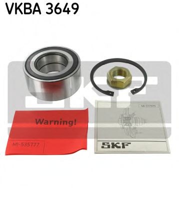 SKF  VKBA 3649 Kit cuscinetto ruota Ø: 86mm, Diametro interno: 46mm