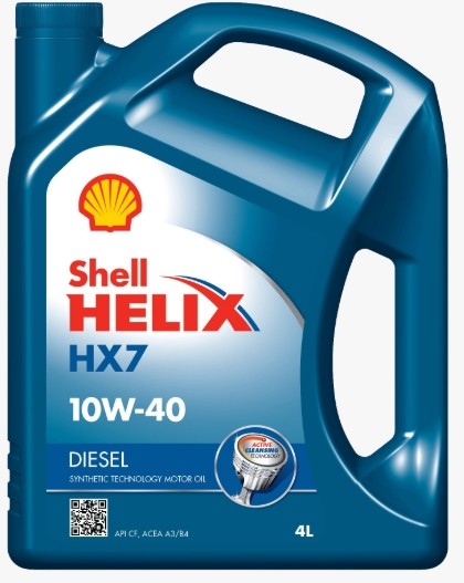 SHELL Helix, HX7 DIESEL 550040425 Motorolie