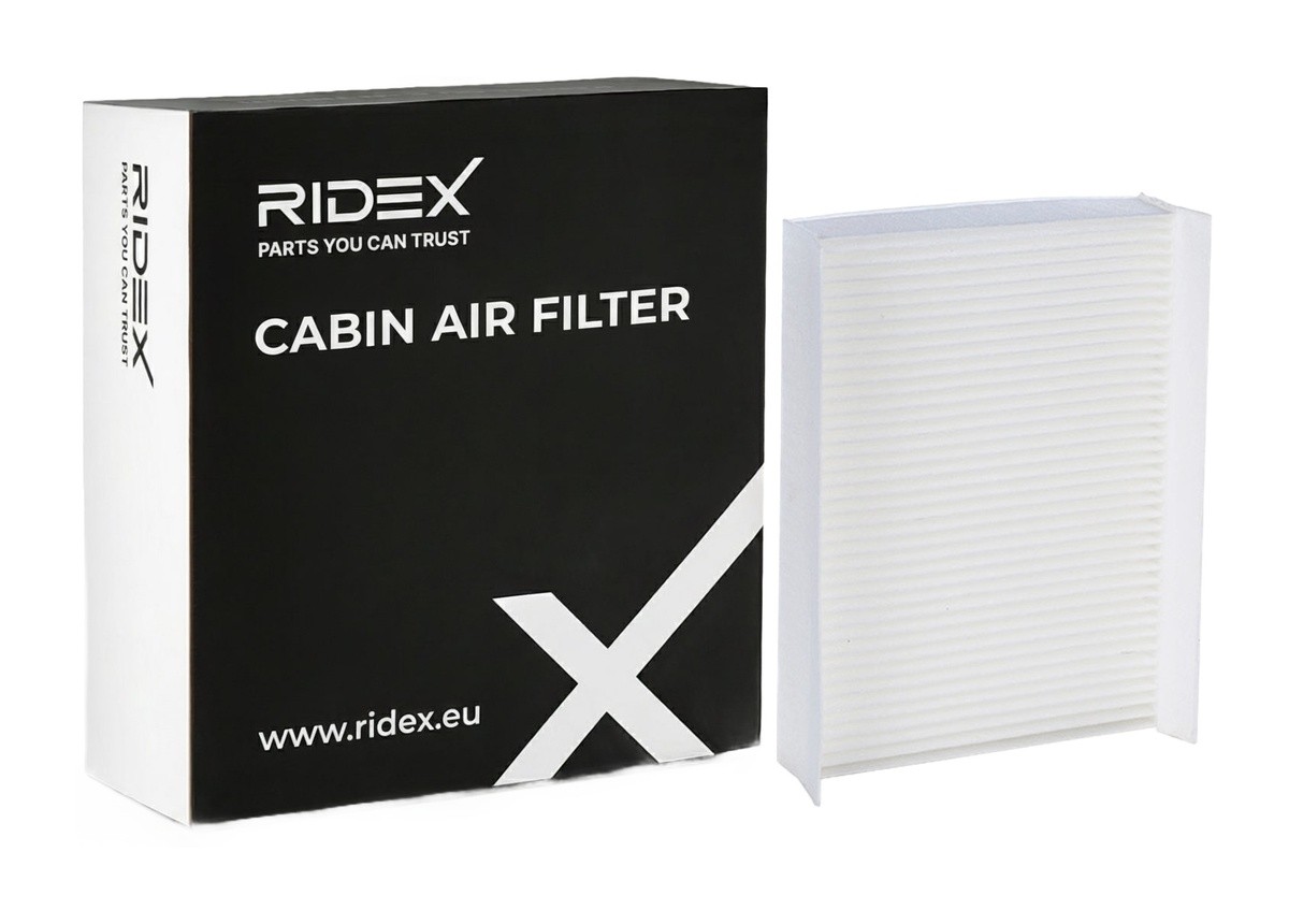 RIDEX Filtre d'Habitacle 424I0274 Filtre à Pollen,Filtre De Climatisation FIAT,JEEP,500L,500X,RENEGA