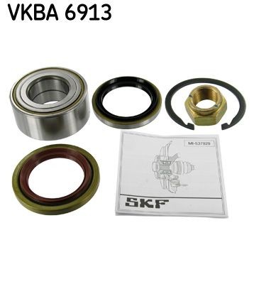 SKF  VKBA 6913 Комплект колесен лагер Ø: 80mm, вътрешен диаметър: 40mm