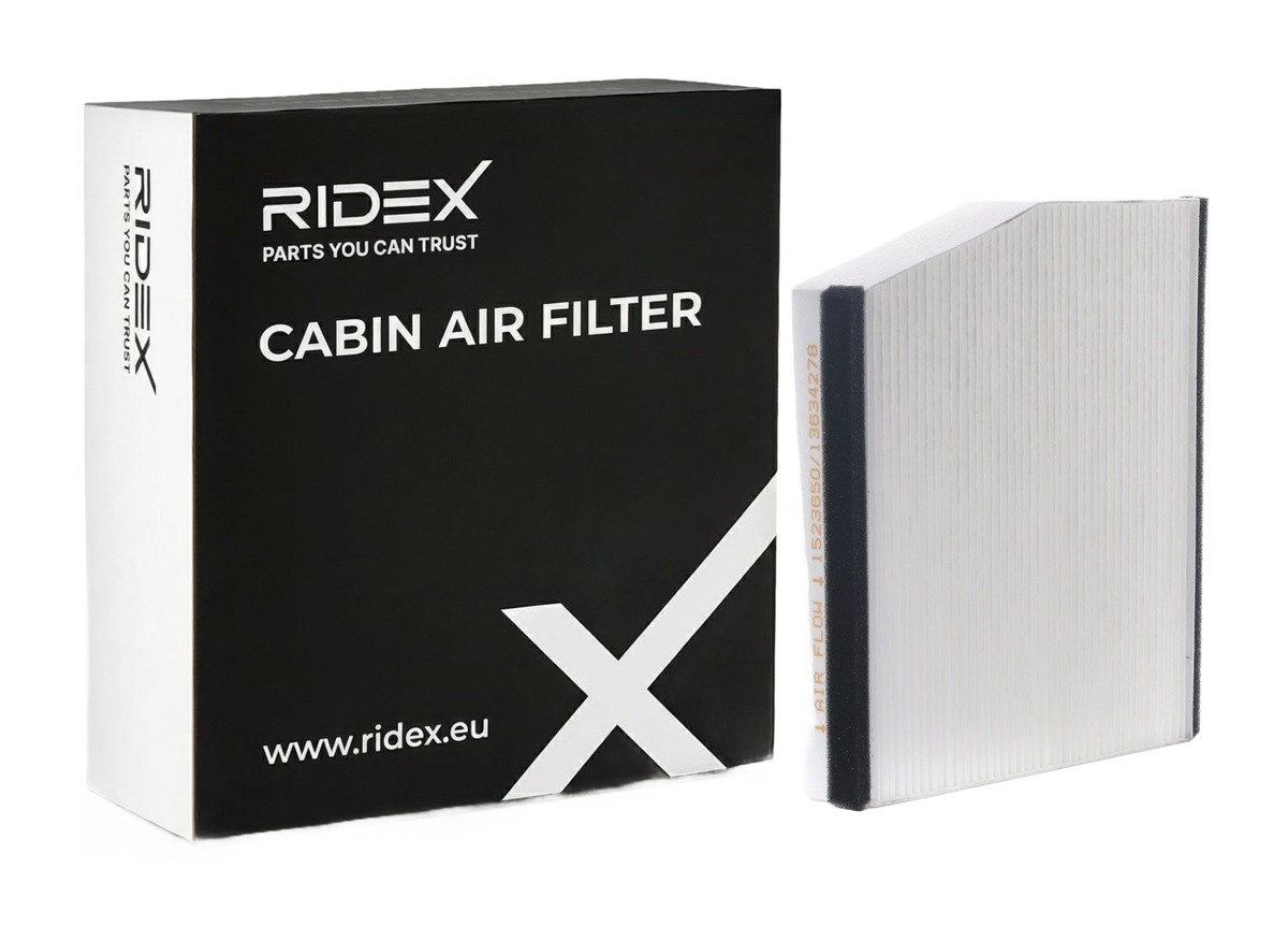 RIDEX Filtre d'Habitacle 424I0392 Filtre à Pollen,Filtre De Climatisation MERCEDES-BENZ,INFINITI,CLA