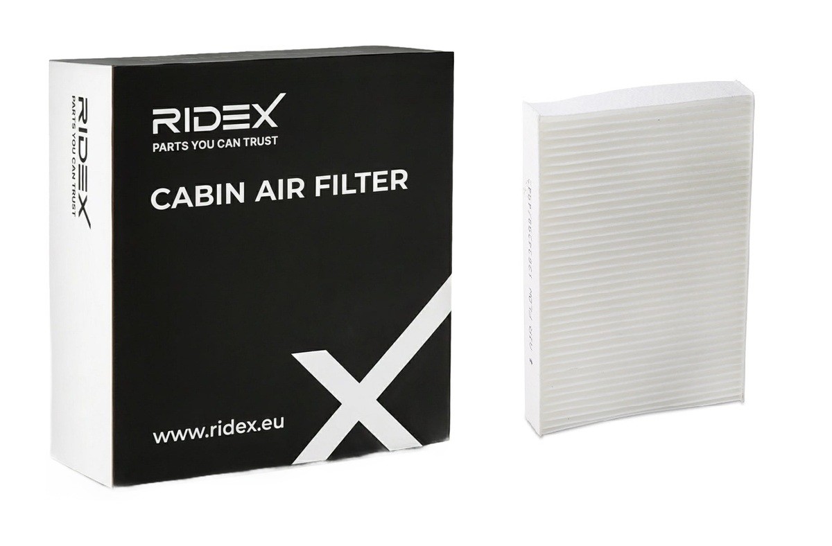 RIDEX Filtre d'Habitacle 424I0395 Filtre à Pollen,Filtre De Climatisation PEUGEOT,TOYOTA,CITROËN,108