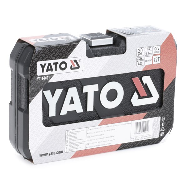 Zestaw kluczy nasadowych YATO YT-14491-Zdjęcie-0