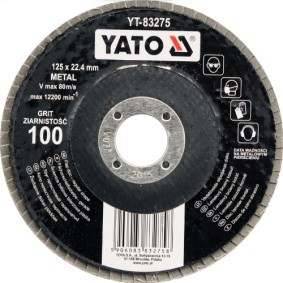 Mola disco abrasivo, Rettificatore ad angolo YATO YT-83272