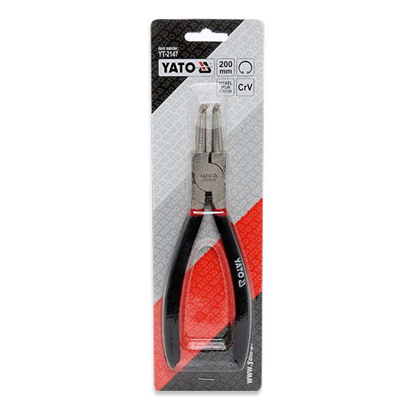 Bilde av Yato YT-2147, Låseringtang, PVC, Sort, 200 mm