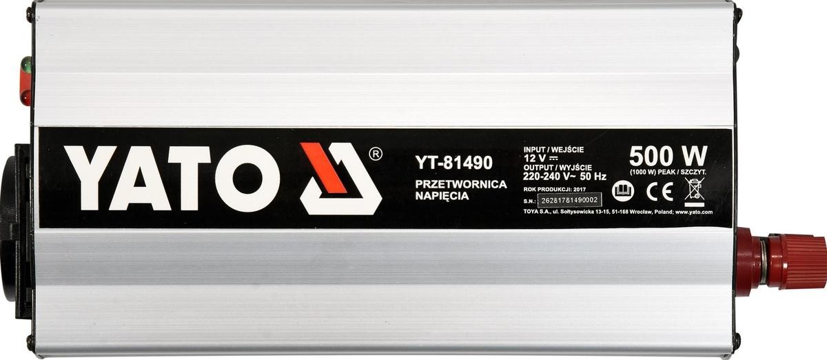 Wechselrichter Auto YATO YT-81490 5906083028137