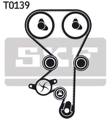 SKF VKMA 05152 Timing belt kit 