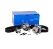 Volkswagen Belt / chain drive SKF Water pump and timing belt kit VKPC81626