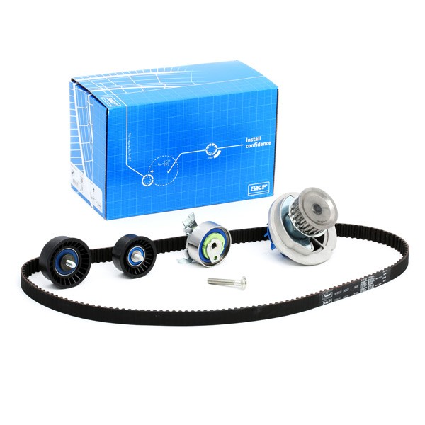 SKF Pompa Acqua + Kit Cinghia Distribuzione N° denti: 162 VKMC 05156-2 Pompa Acqua + Kit Cinghie Dentate,Pompa OPEL,VAUXHALL,ZAFIRA B (A05)