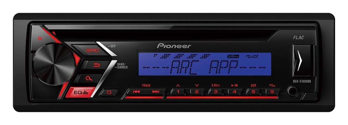 PIONEER DEH-S100UBB DEH-S100UBB Auto rádio Potência: 4x50W