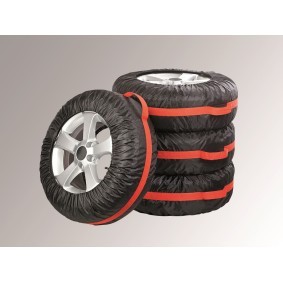EUFAB Reifenbeutel 17 Zoll schwarz/rot, 13-17 Zoll online kaufen
