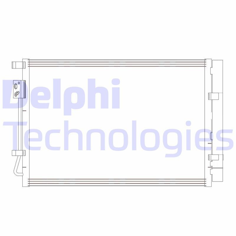 DELPHI  CF20414 Klimakondensator