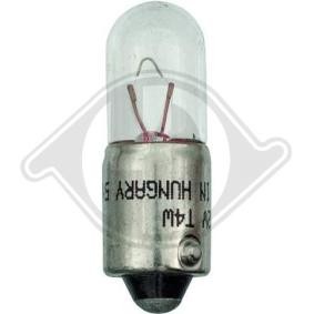 Bulb, indicator 12V 4W, T4W, BA9s LID10132