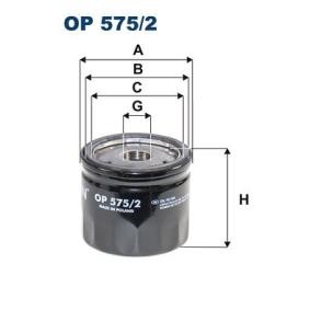 Ölfilter 15400-RZ0-G01 FILTRON OP575/2