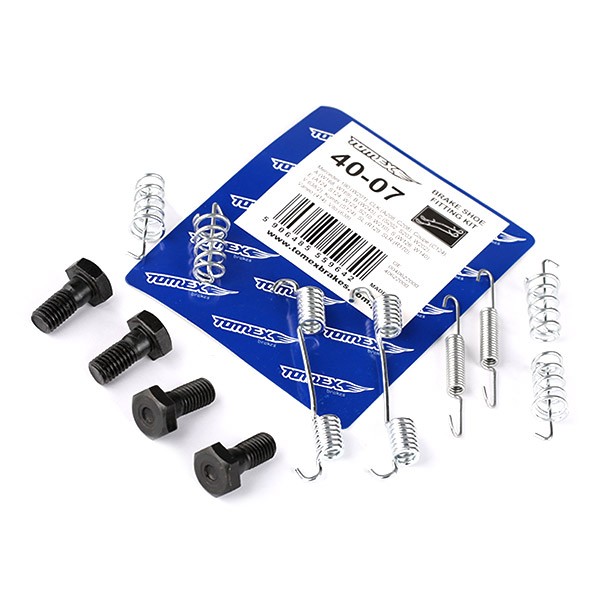 TOMEX brakes Kit d'accessoires, mâchoire de frein TX 40-07 MERCEDES-BENZ,CLASE B W245,CLASE A W169,C