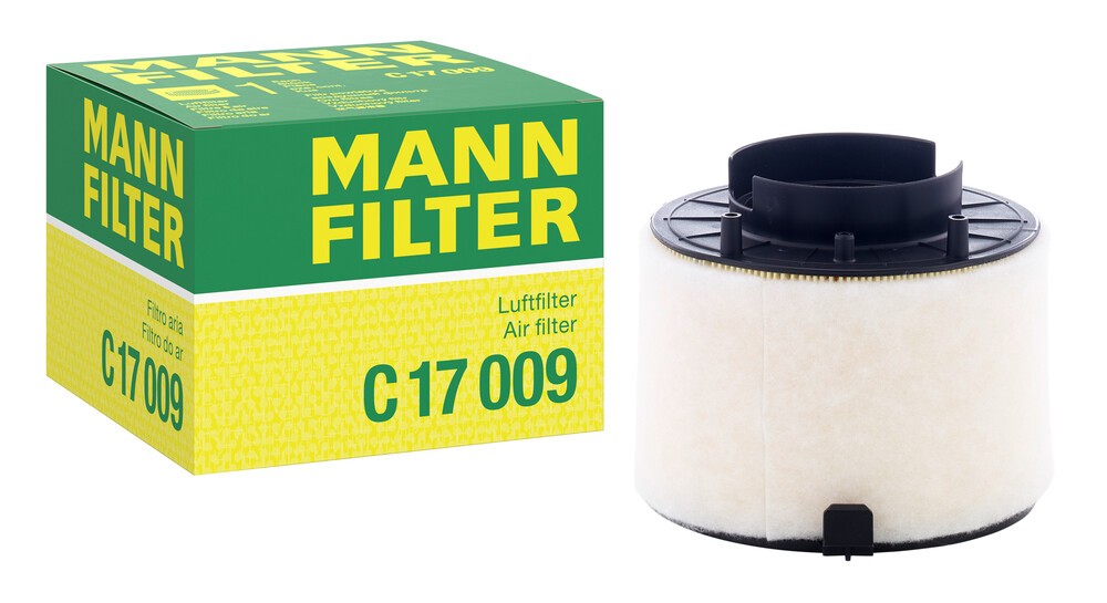 MANN-FILTER Filtre à Air C 17 009 AUDI,A4 8K2, B8,A4 Avant 8K5, B8,Q5 8R,A5 8T3,A5 Sportback 8TA,A4