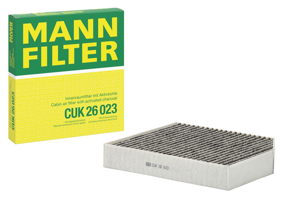 MANN-FILTER Filtre d'Habitacle CUK 26 023 Filtre à Pollen,Filtre De Climatisation MERCEDES-BENZ,CLAS