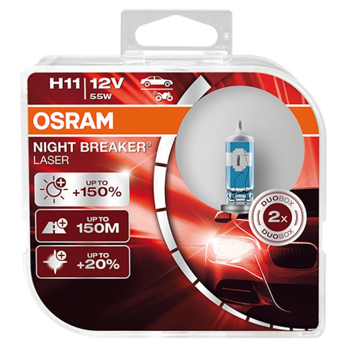 Fernlicht-Glühbirne OSRAM 64211NL-HCB Erfahrung