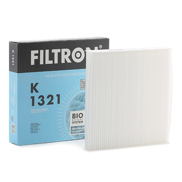 Image of FILTRON Filtro abitacolo Filtro particellare K 1321 Filtro, aria abitacolo,Filtro antipolline RENAULT,NISSAN,DACIA,Clio IV Schrägheck (BH_)