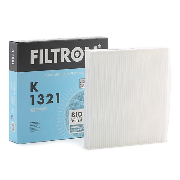 Image of FILTRON Filtro abitacolo Filtro particellare K 1321 Filtro, aria abitacolo,Filtro antipolline RENAULT,NISSAN,DACIA,Clio IV Schrägheck (BH_)009