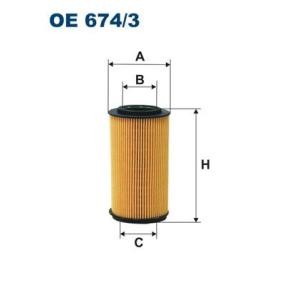 Filter für Öl FILTRON OE 674/3