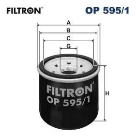 Filtro de aceite OP 595/1 CX-5 (KE, GH) 2.0AWD ac 2012